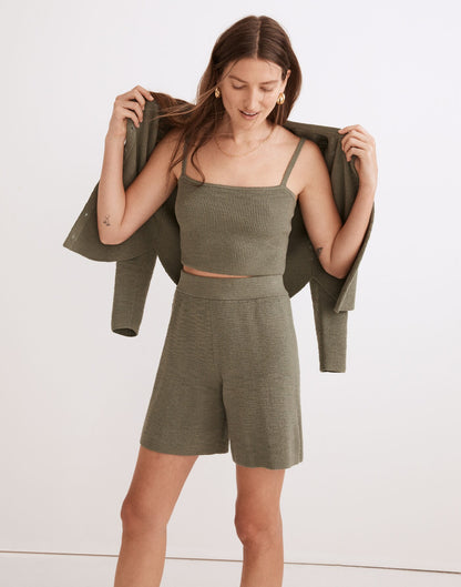 Madewell Knit Cropped Tank top (S/M)