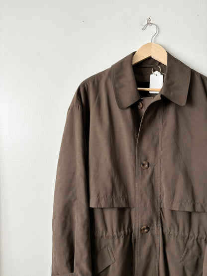 Vintage Brown Trench Coat