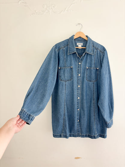 Vintage Denim Button Up (XL)