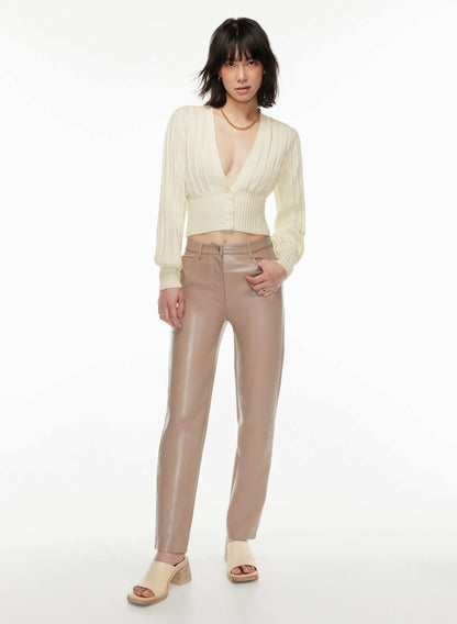 Wilfred Ribbed Cardigan Sweater (M)