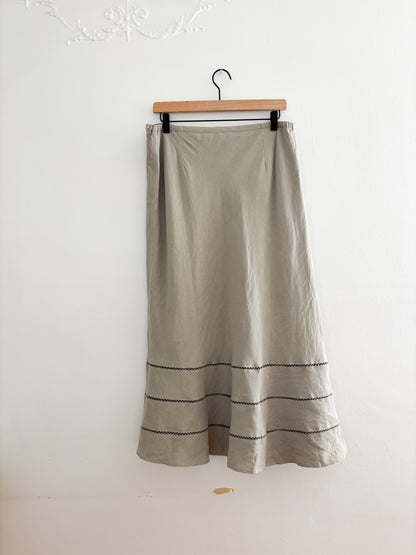 Nwot Silk Blend Skirt