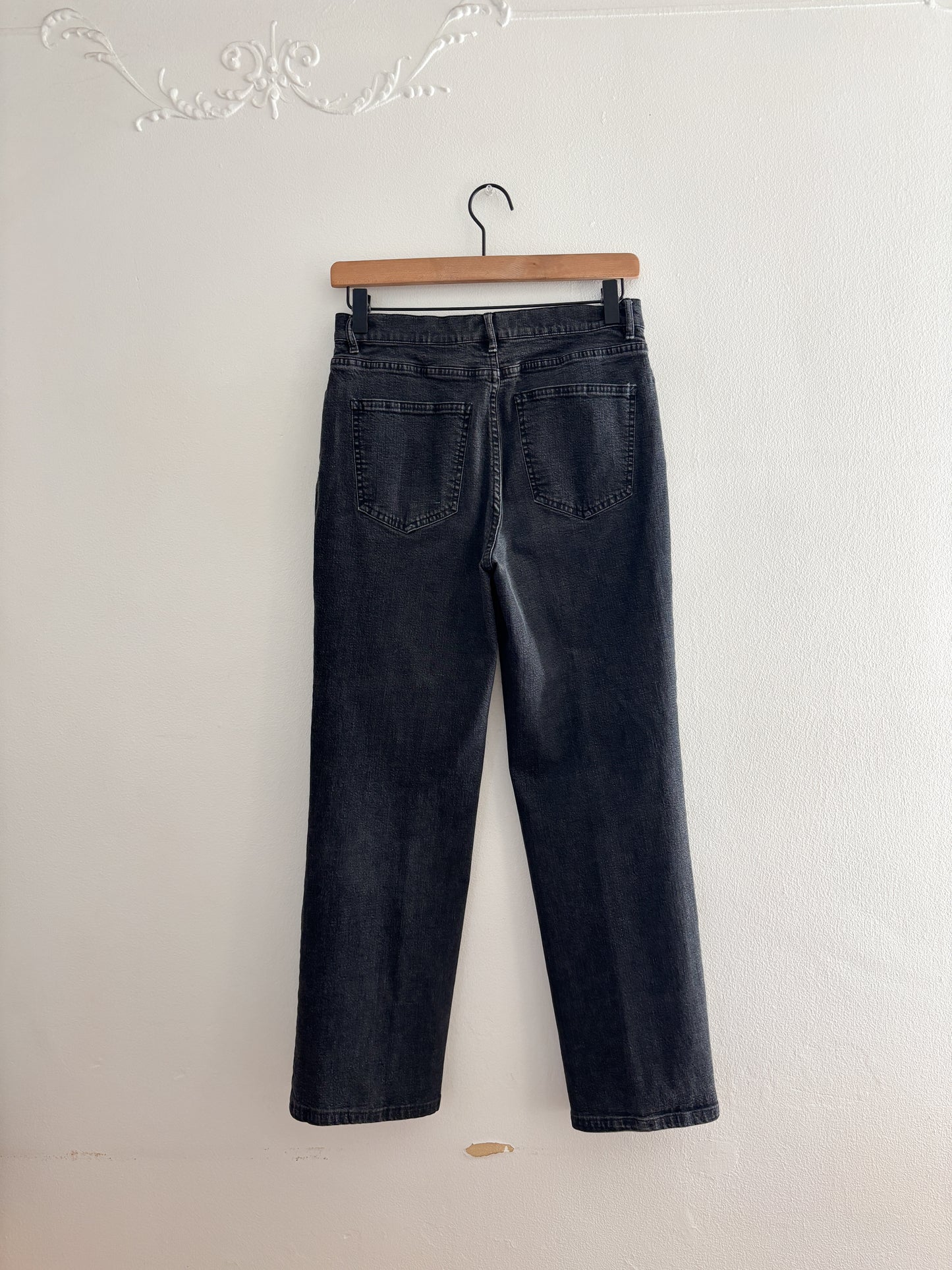 Vintage Talbots Black Jeans (28”)