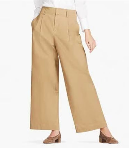 Uniqlo High Rise Wide Leg Pants (30/31”)