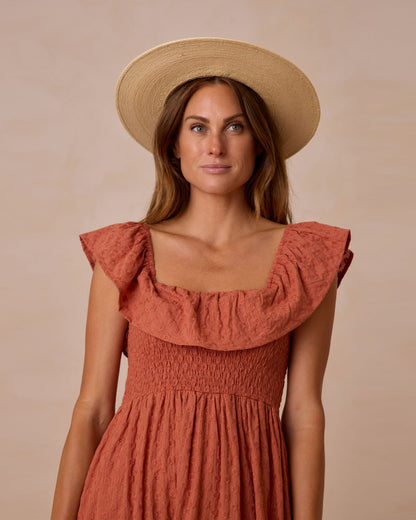 NWT Rylee + Cru Gia Ruffle Smocked Dress