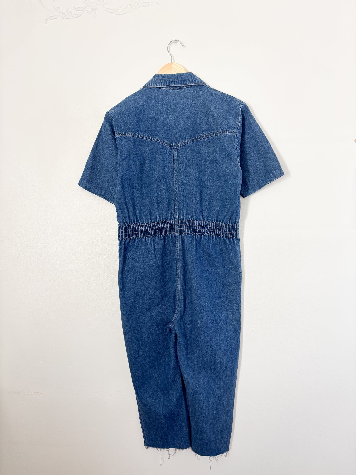 Vintage Denim Jumpsuit (M)
