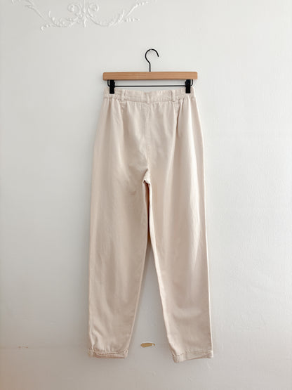 Vintage Cream Trousers (26/27”)