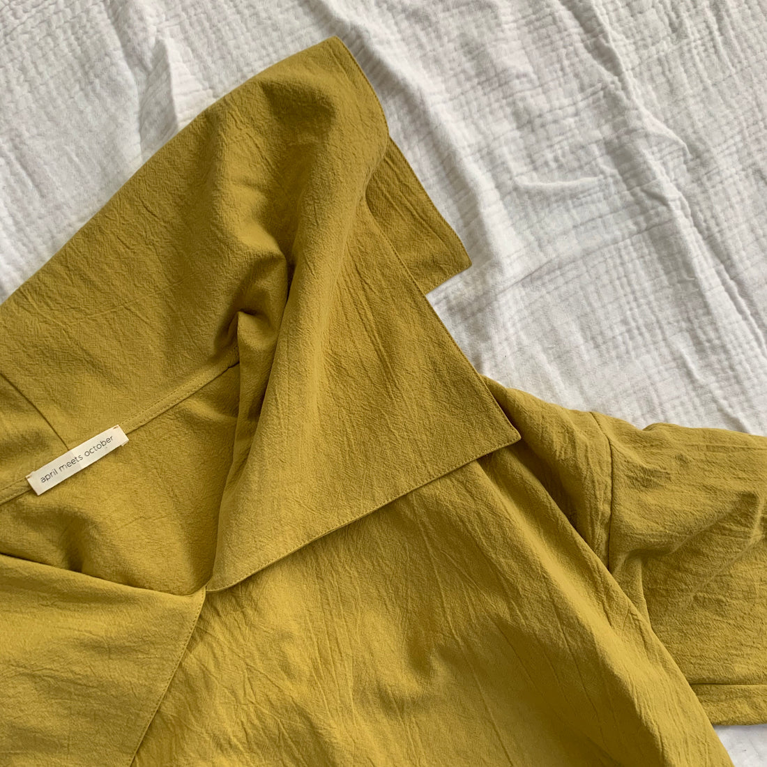 April Meets October Collared Dress (OS)