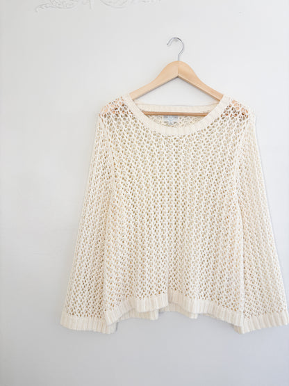Jun & Ivy Crochet Top (L)