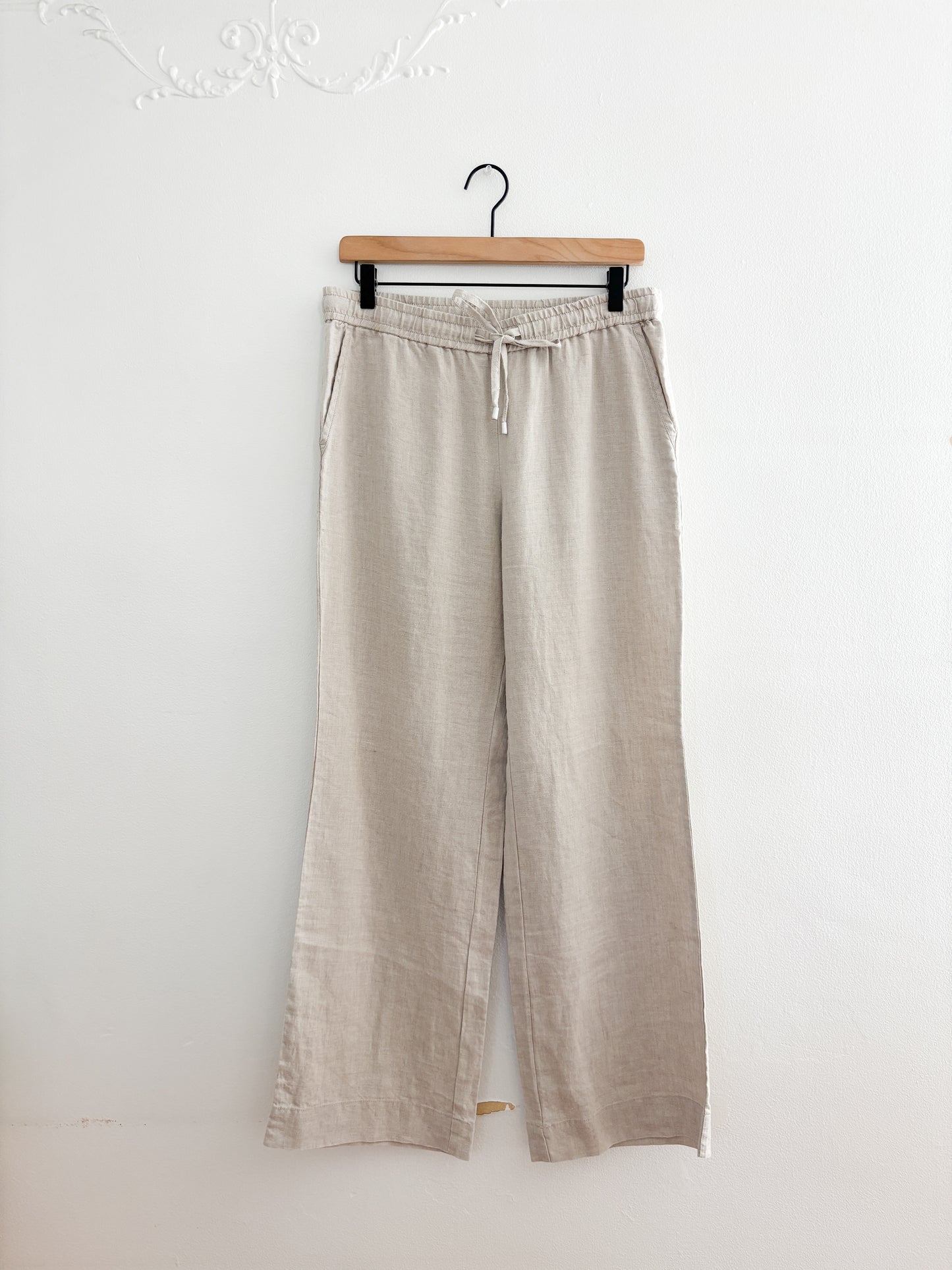 Tommy Bahama Oat Linen Easy Pants (S)
