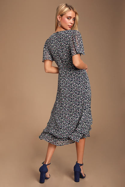 Lulus Floral Dress (S)