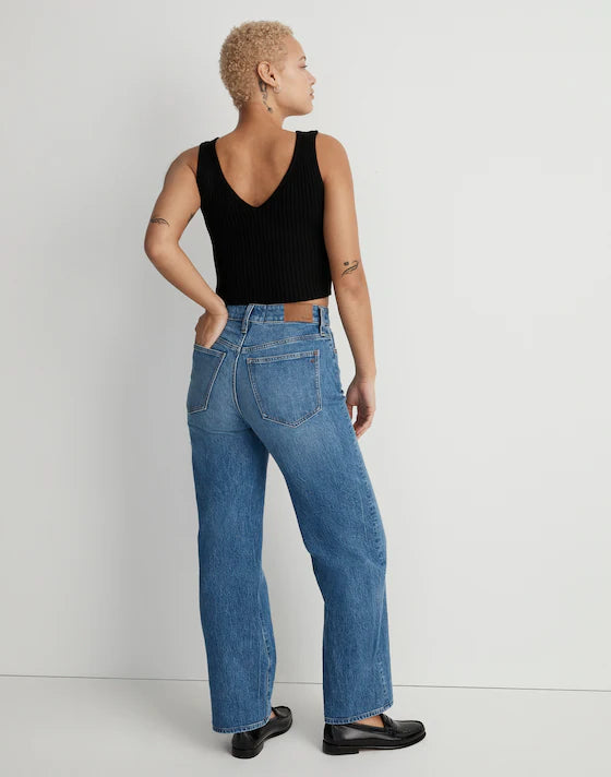 Madewell Curvy Perfect Vintage Wide Leg Crop Jeans (16W)