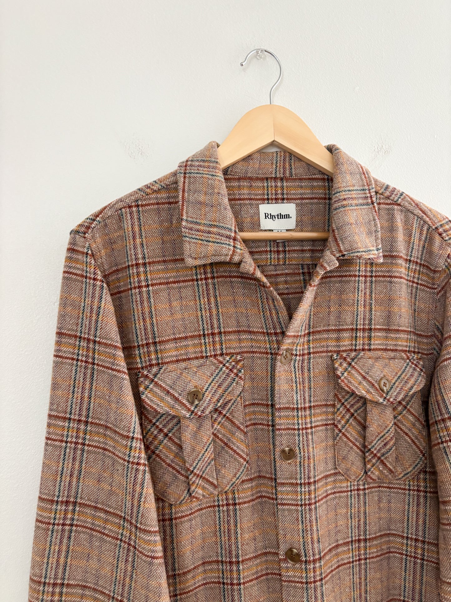 Rhythm Plaid Flannel (M)