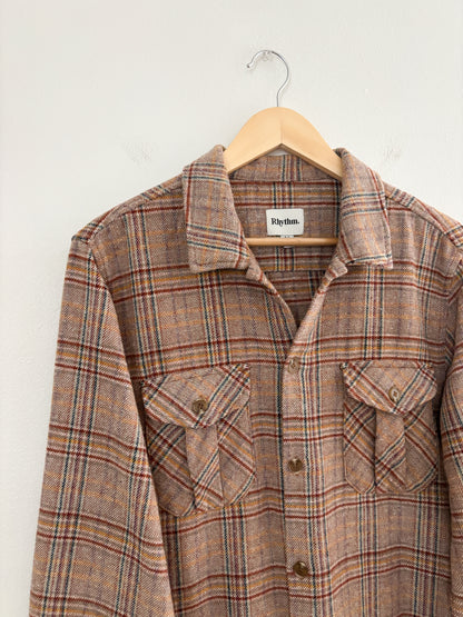 Rhythm Plaid Flannel (M)