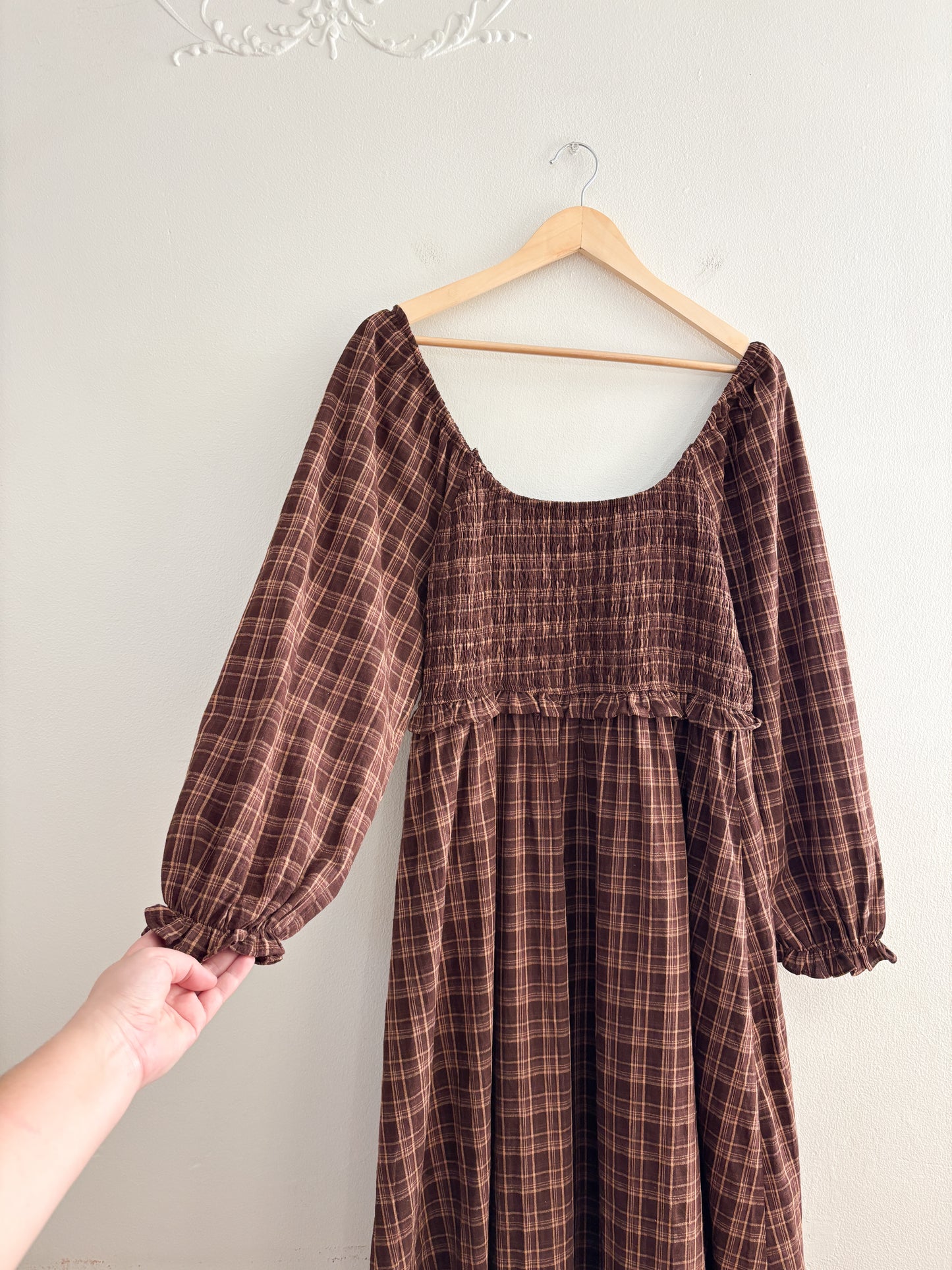 NWT Neuflora Gianna Plaid Dress (XL)