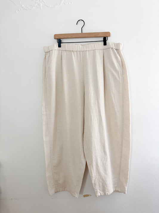 Liz Claiborne Linen Blend Easy Pants (XL+)