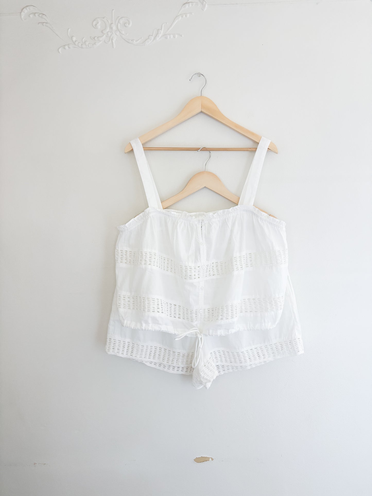 NWT Loft Beach White Set (XL)