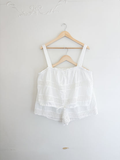 NWT Loft Beach White Set (XL)