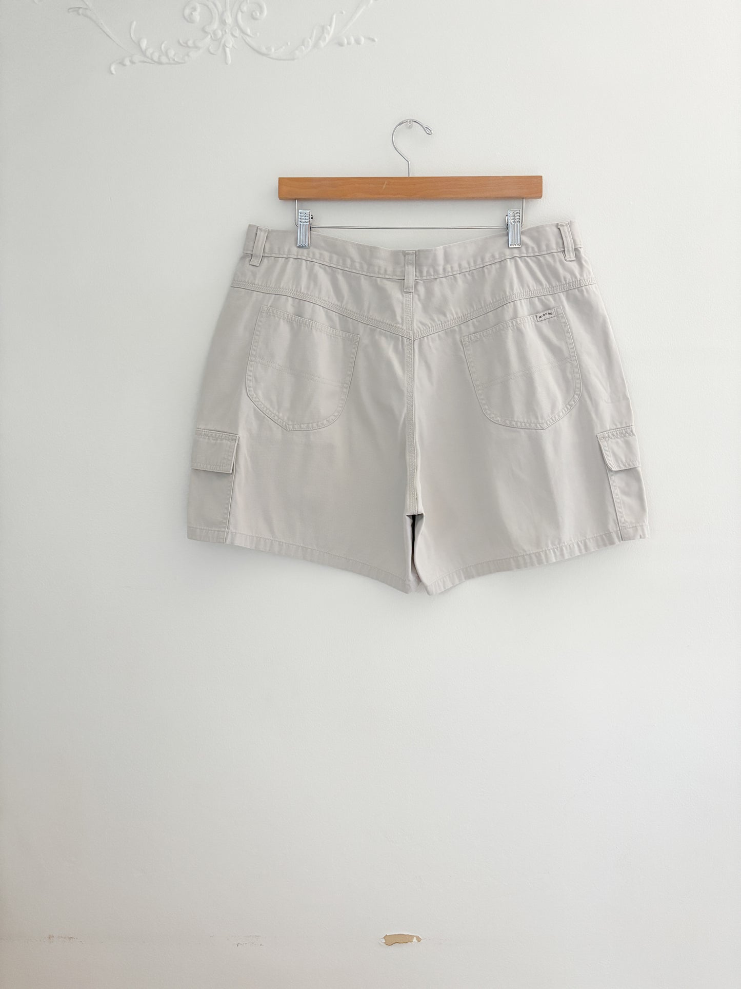 Vintage Rider Khaki Shorts (36”)