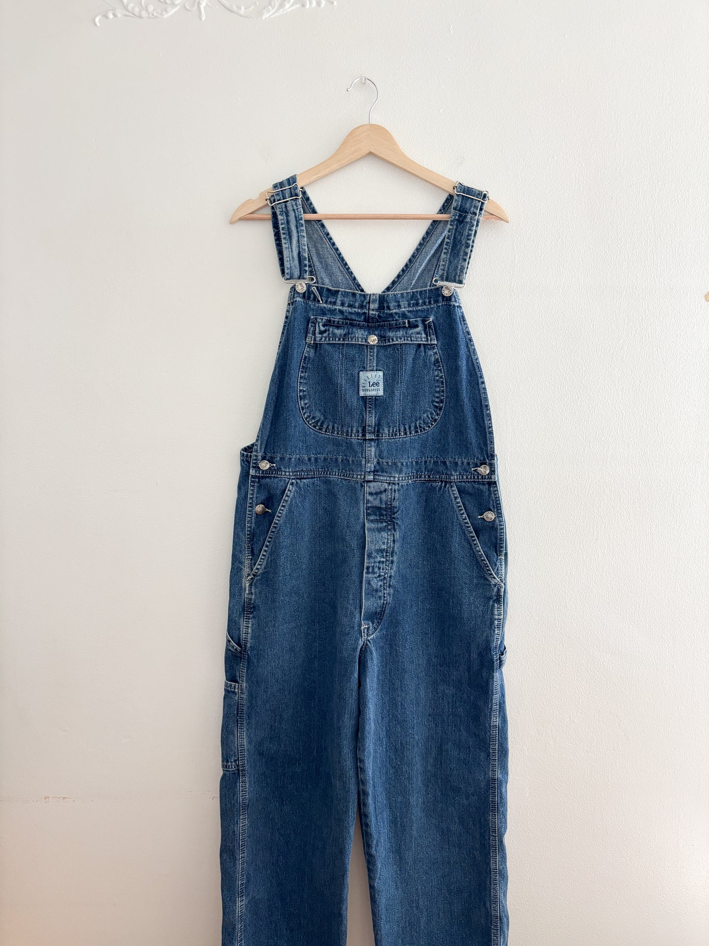 Vintage Lee Denim Overalls (M/L)