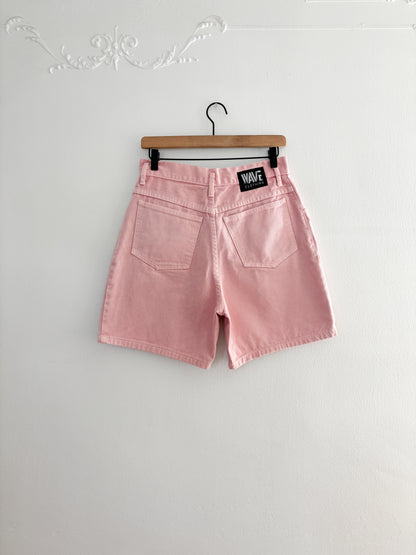 Vintage Pink Denim Shorts (27”)