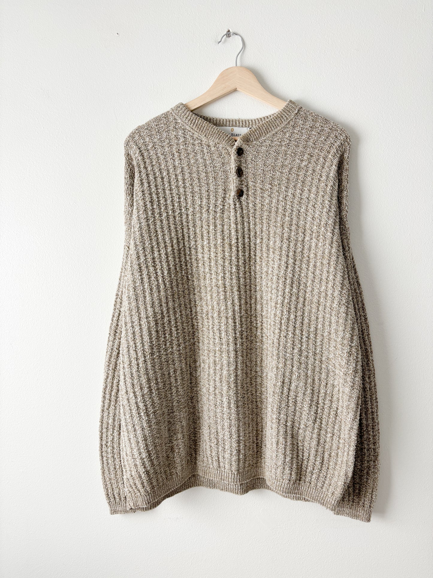 Vintage Bill Blass Henley