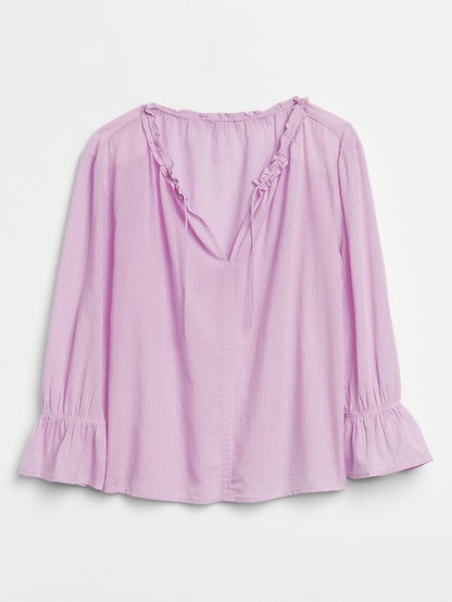 NWT Gap Tie Neck Blouse (S)