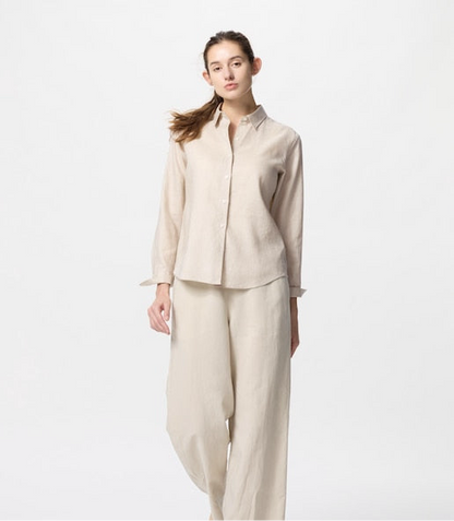 Uniqlo Linen button up (M)