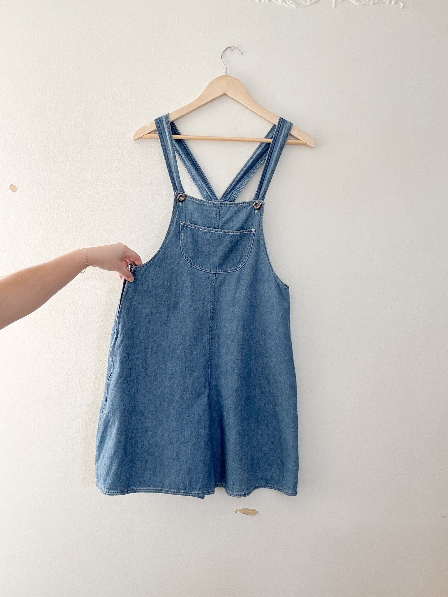 Vintage Denim Overalls (M)