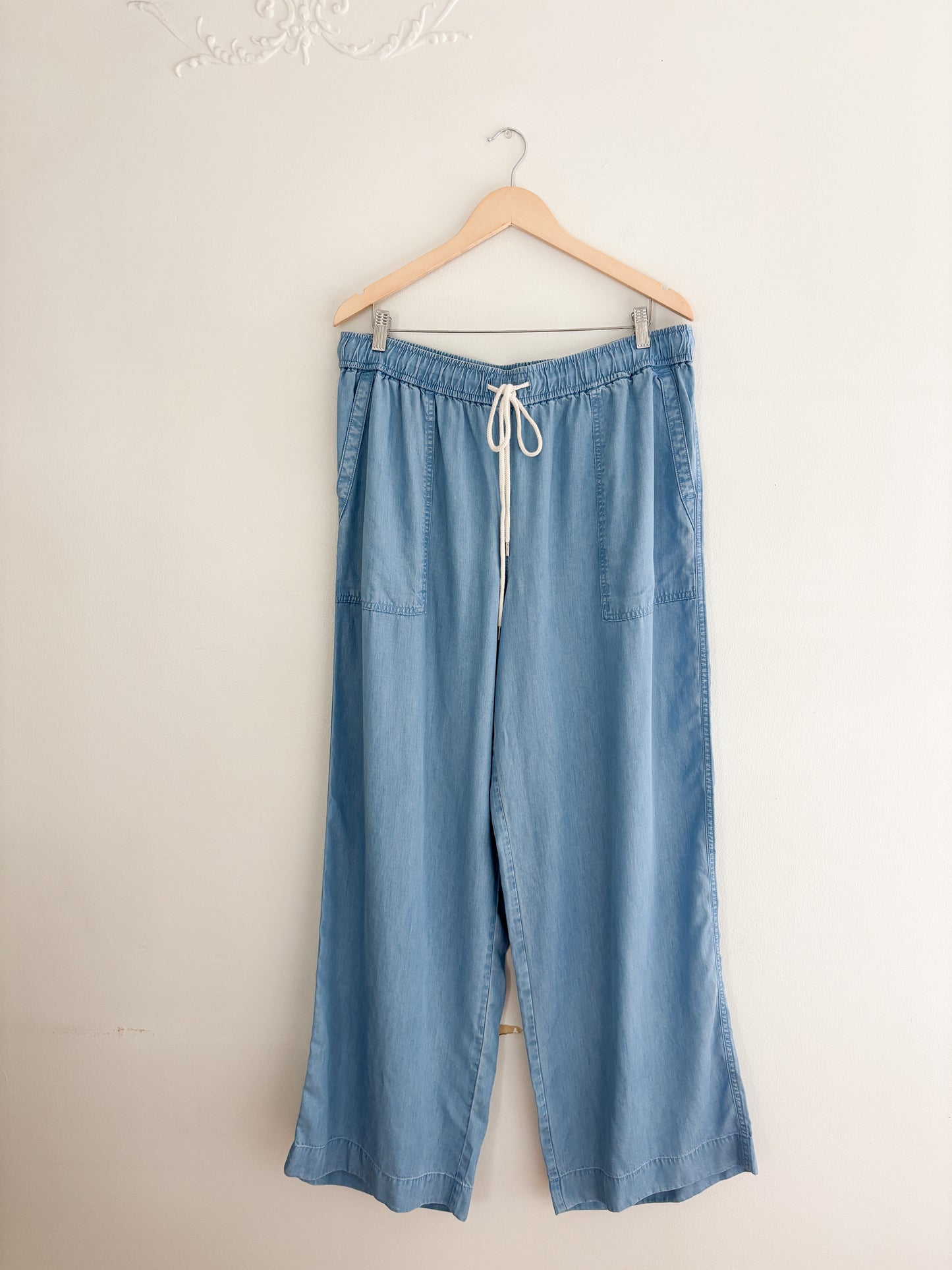 Haven Easy Chambray Pants (XL)