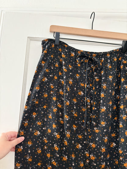 Vintage floral Skirt