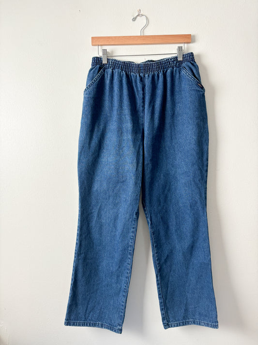 Vintage Chic Denim Easy Jeans