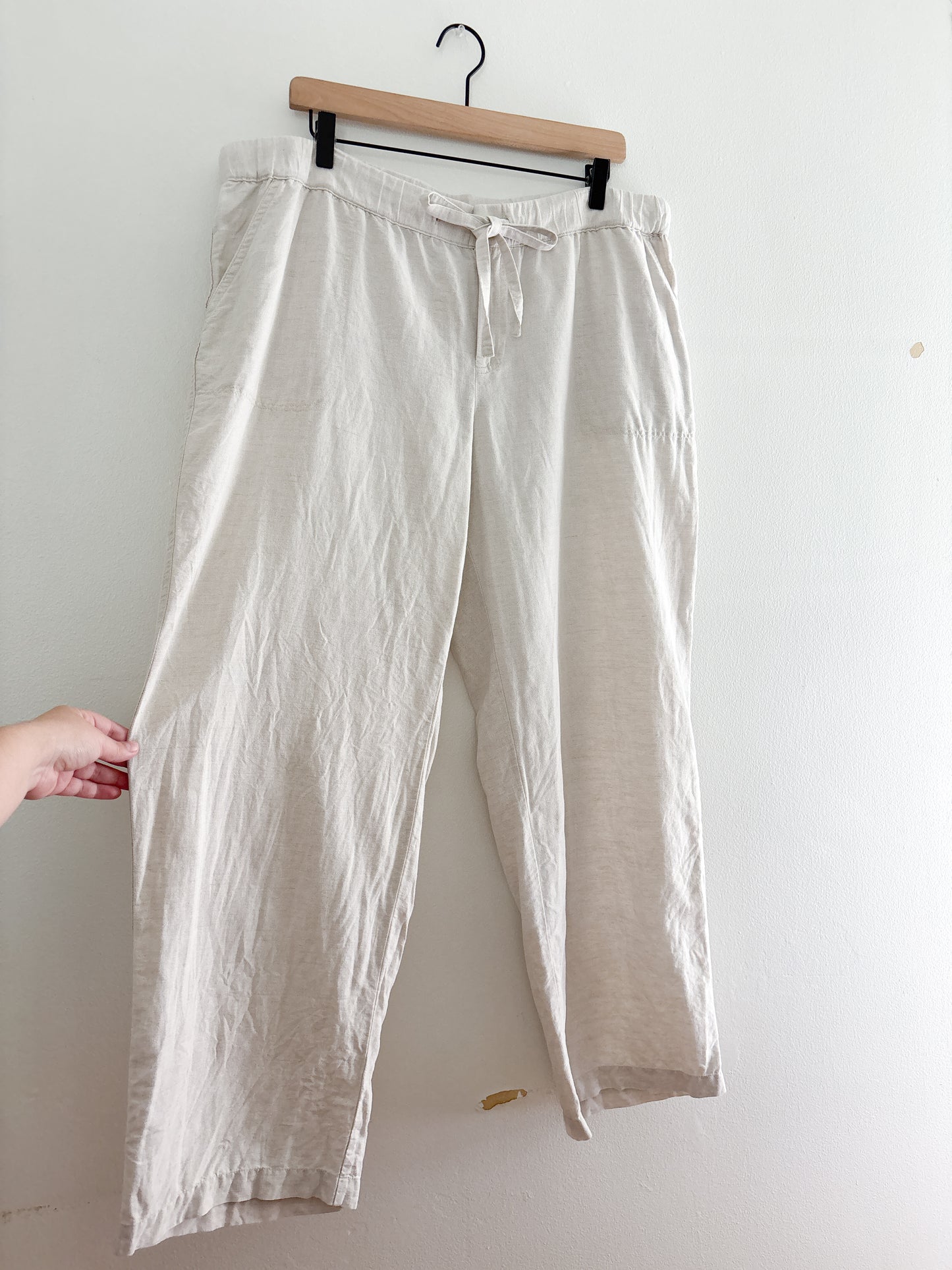 Liz Claiborne linen blend pants (XL)