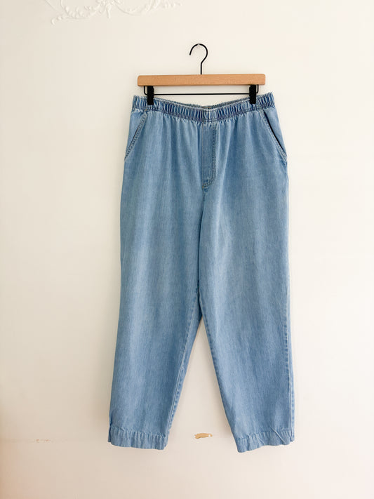 Vintage Easy Denim Pants (M/L)