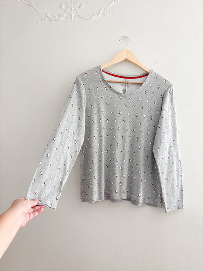 Croft & Barrow Penguin Long Sleeve (L)