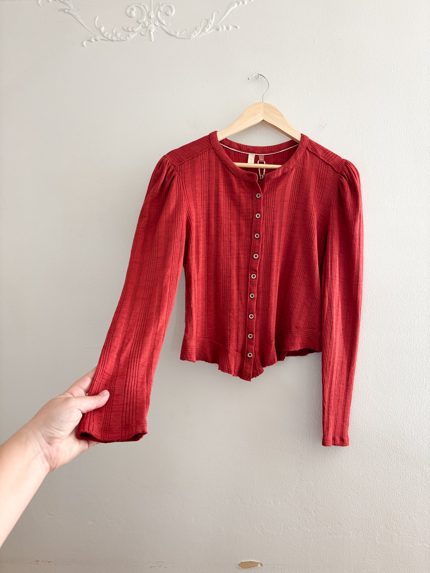 Pilcro Long Sleeve Top (S)