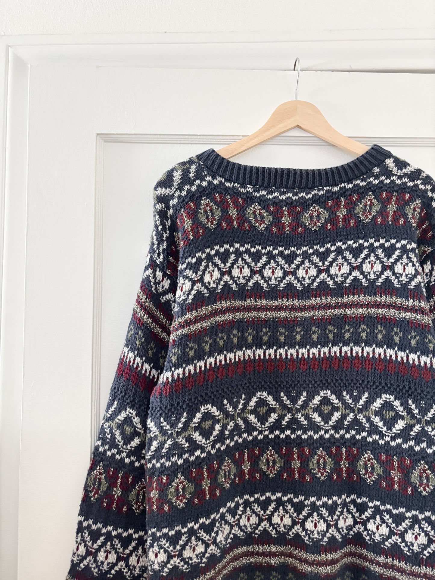 Vintage Bill Bless Patterned Knit (M/L)