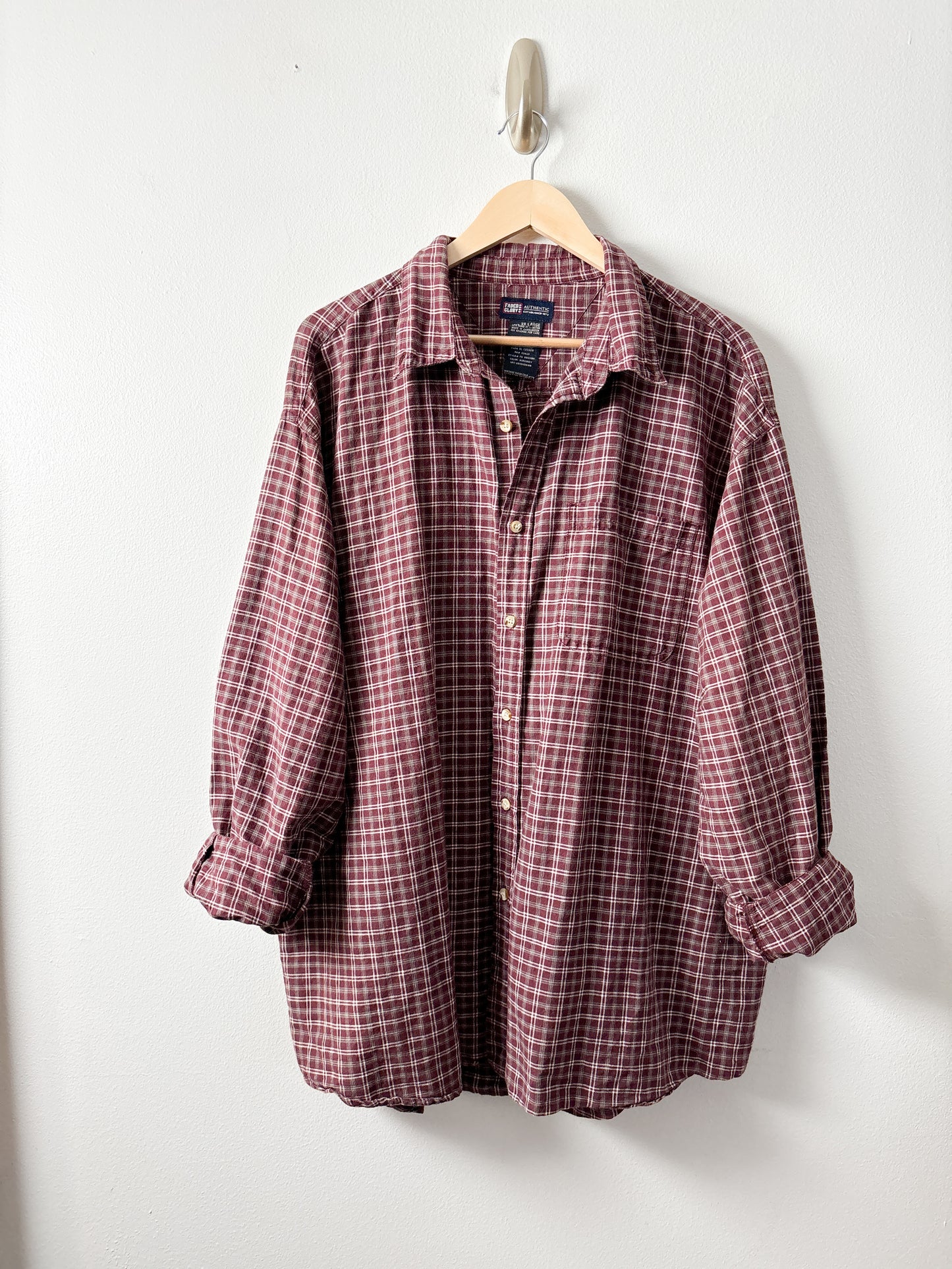 Vintage Faded Glory Flannel