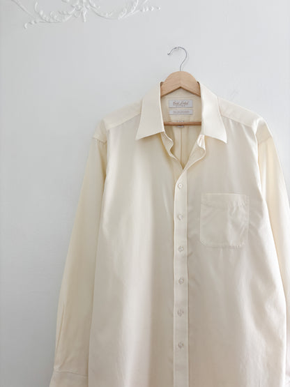 Vintage yellow button up (M/L)