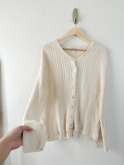Vintage Cherokee Cable Knit Cardigan