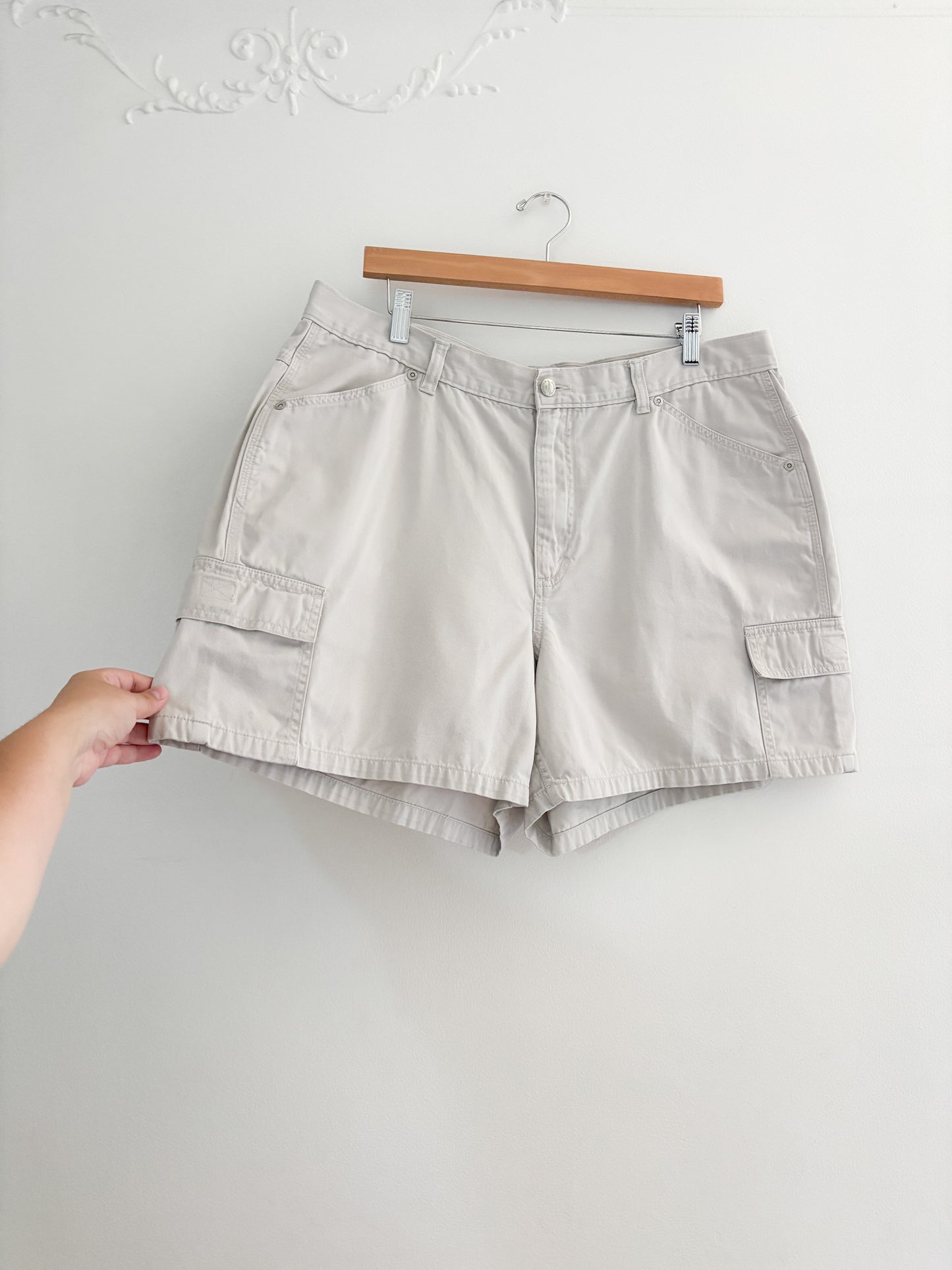Vintage Rider Khaki Shorts (36”)