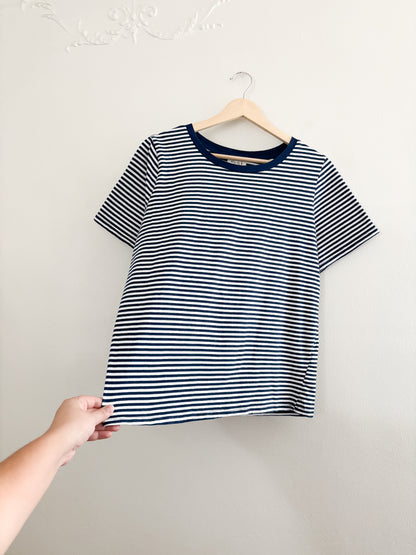 Ella Moss Striped Tee (L)