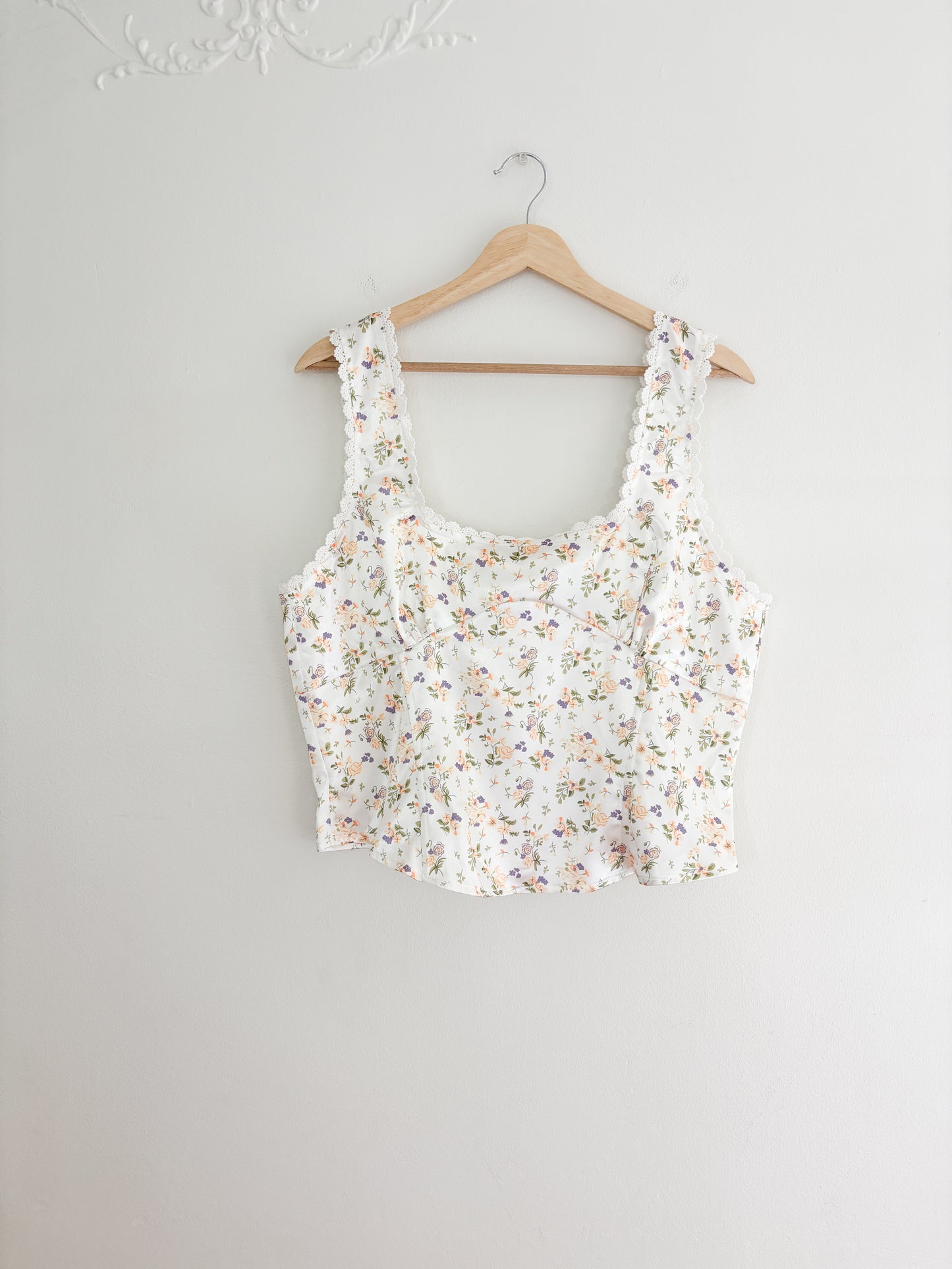 NWT Princess Polly Berlin Satin Top (M/L)