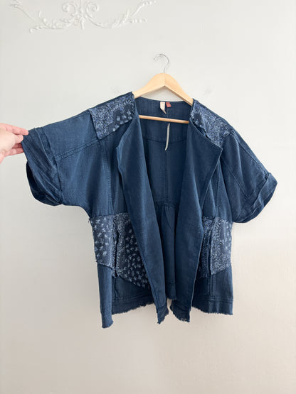 NWT Pilcro Denim Kimono Jacket (S)