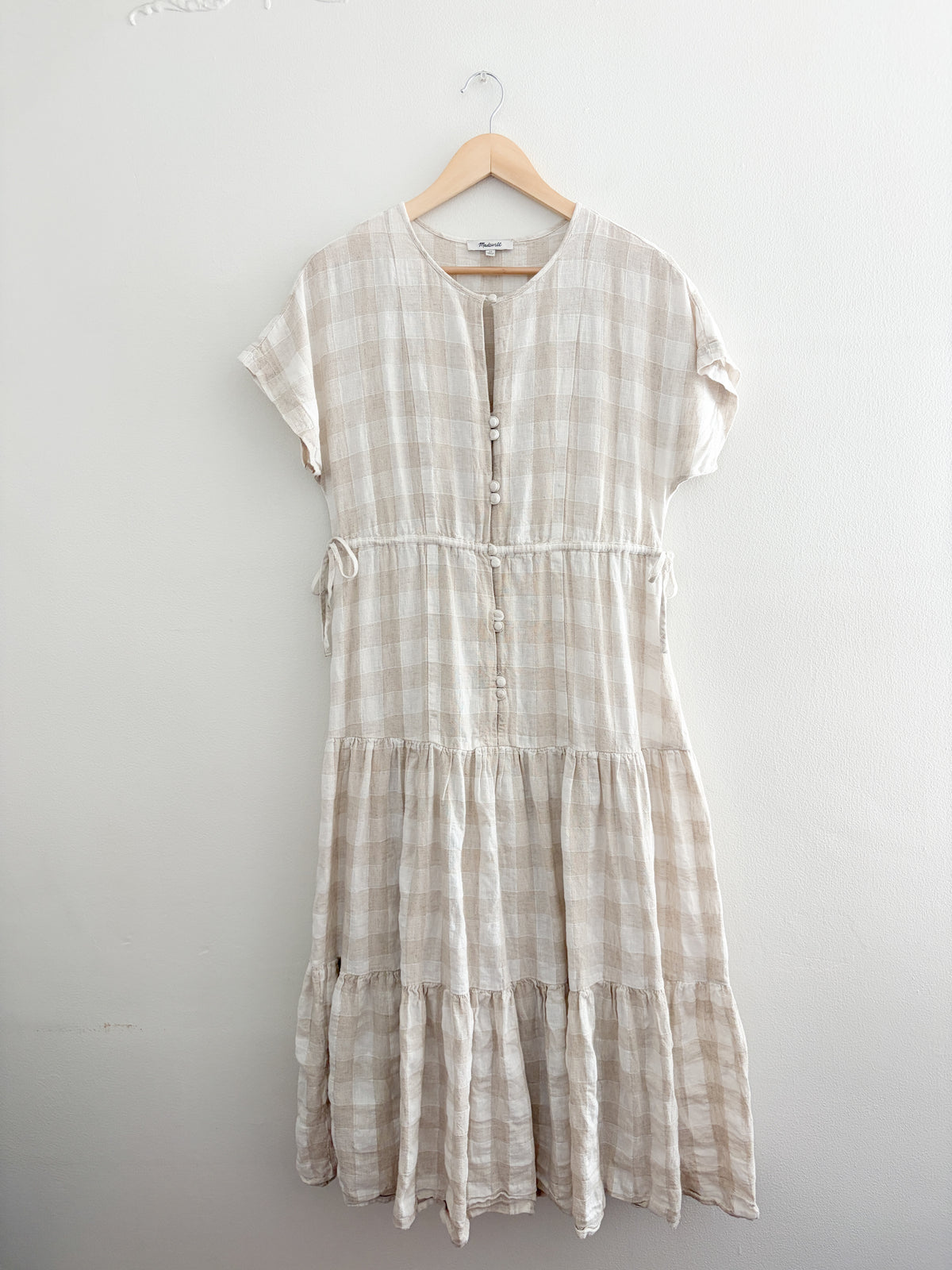 Madewell Gingham Dress (XS)