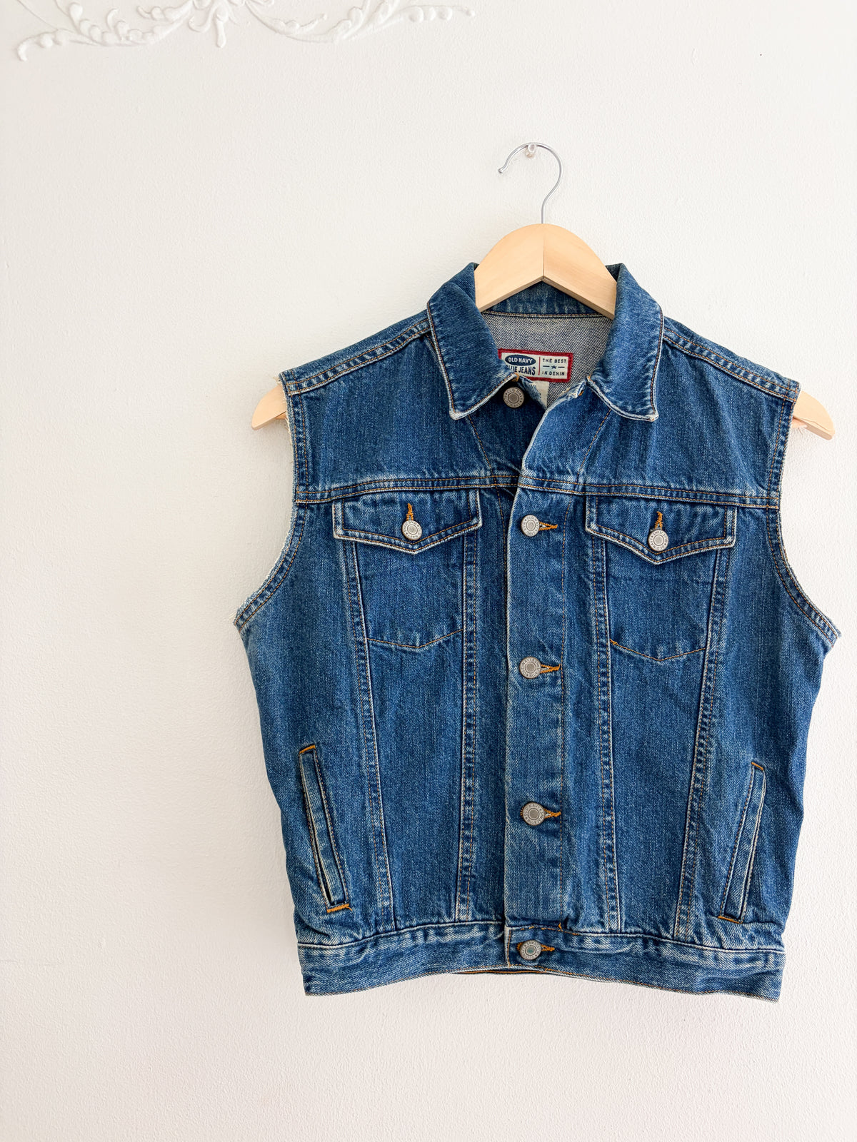 Vintage Old Navy Denim Vest (S/M)