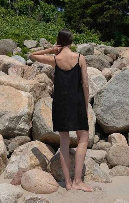 Honest Cotton Slip Gauze Dress (OS)