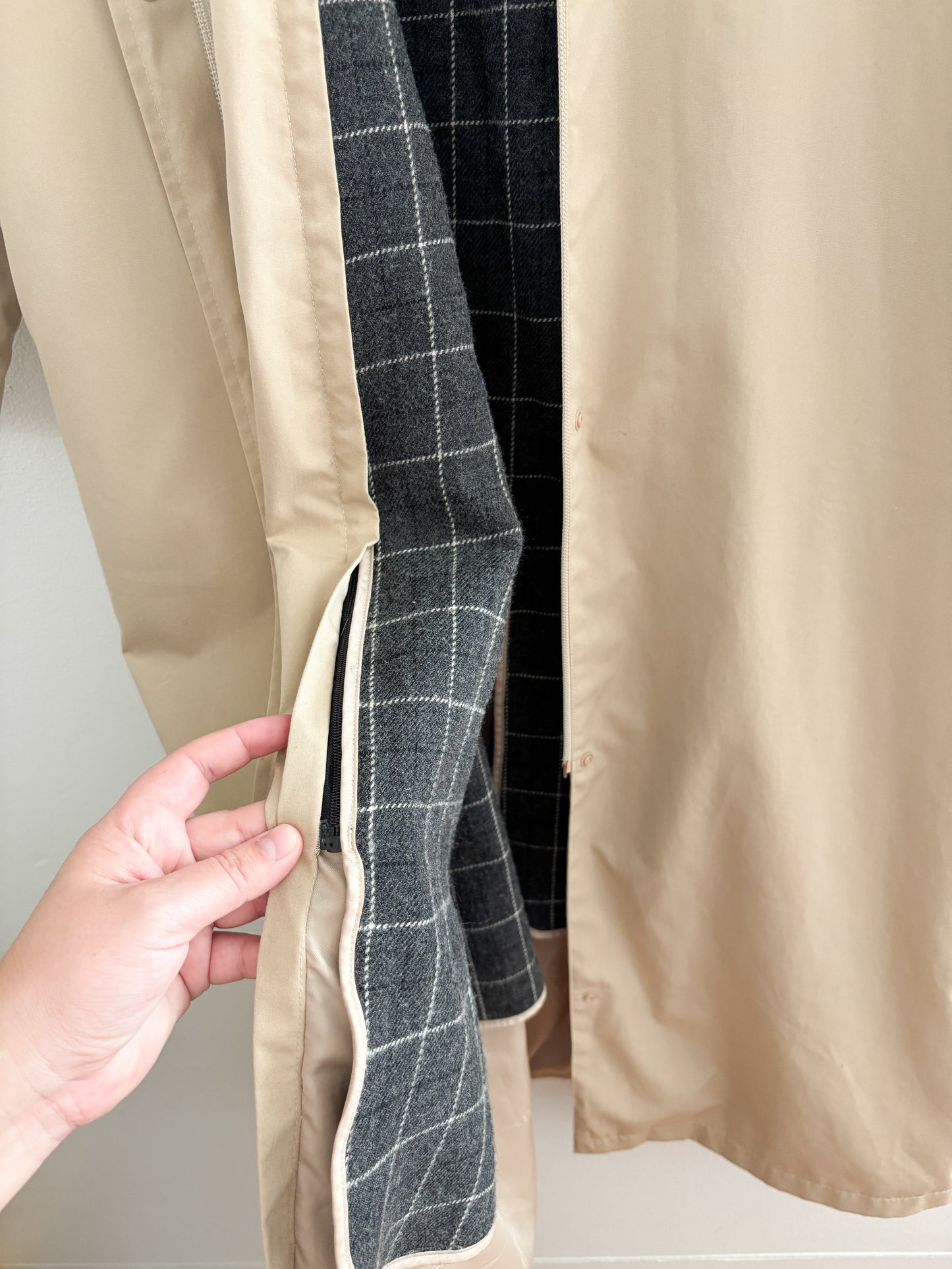 Vintage LL Bean Trench Coat (L)