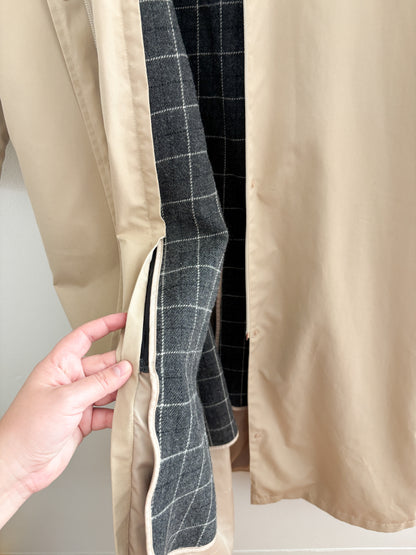 Vintage LL Bean Trench Coat (L)