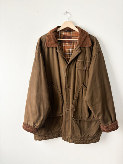 Vintage Woodsman Brown Chore Coat