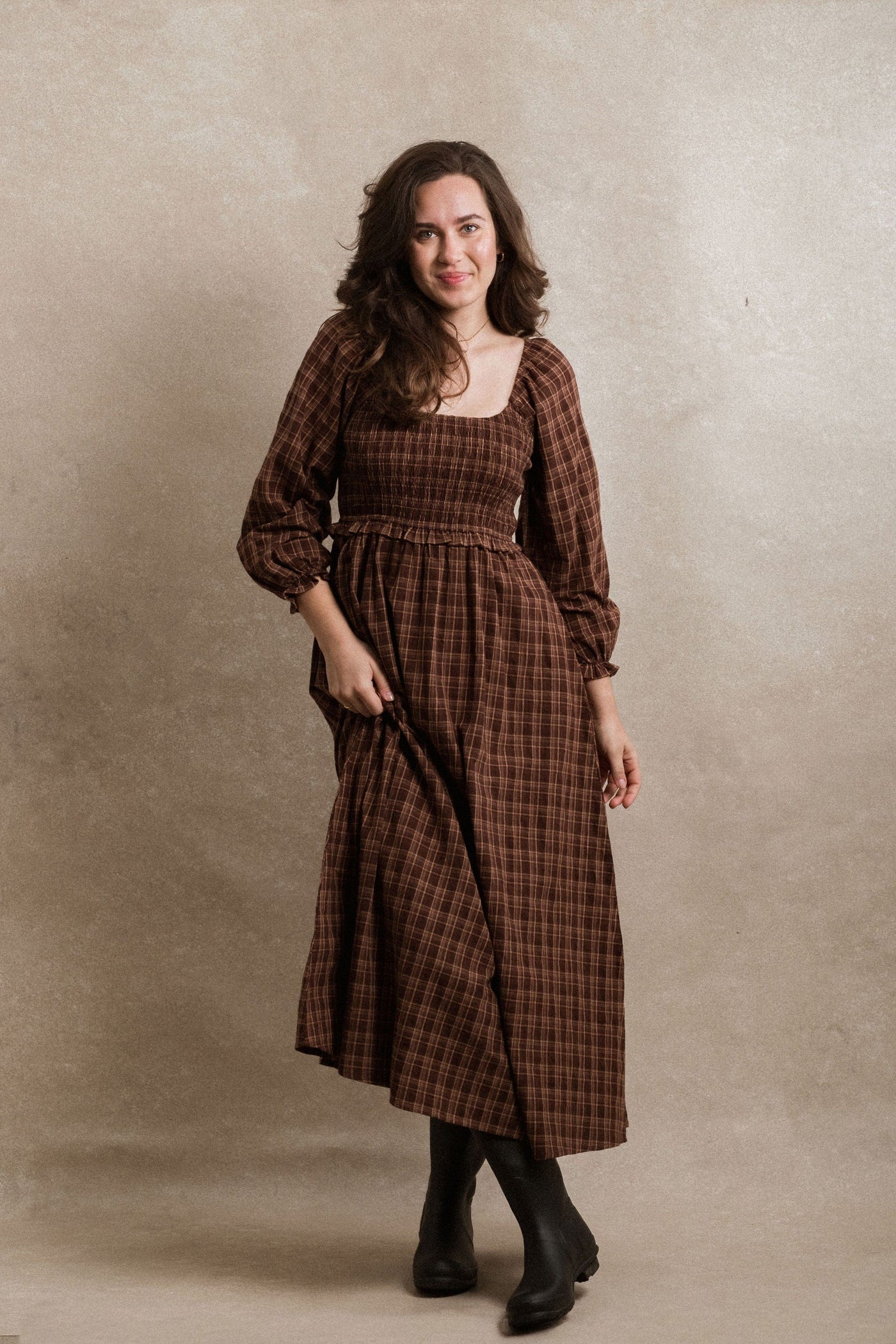 NWT Neuflora Gianna Plaid Dress (XL)